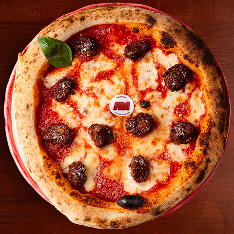 Pizza Polpette a go gò — Fradiavolo